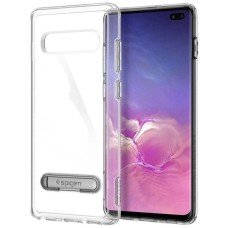 Чехол Samsung G975 Galaxy S10 Plus, Spigen Slim Armor, Crystal Clear, Прозрачный