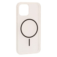 Чохол Apple iPhone 13 Pro Max, Air Beats Transparent, MagSafe, Чорний