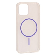 Чохол Apple iPhone 13 Pro Max, Air Beats Transparent, Flaming Purple, MagSafe, Фіолетовий