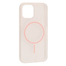 Чохол Apple iPhone 16 Pro, Air Beats Transparent, MagSafe, Рожевий