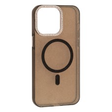 Чехол Apple iPhone 11, Mirage Heart, MagSafe, Черный