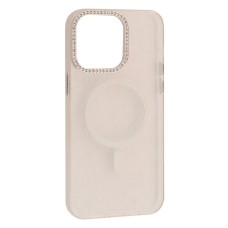 Чохол Apple iPhone 15 Pro, Mirage Heart, MagSafe, Білий