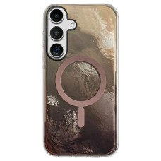 Чохол Samsung S926 Galaxy S24 Plus, Shiny Mountain, MagSafe, Шоколадний