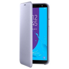 Чохол-книжка Samsung J600 Galaxy J6, Samsung Wallet Cover, Фіолетовий