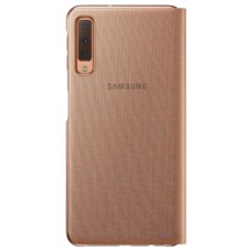 Чохол-книжка Samsung A750 Galaxy A7, Samsung Wallet Cover, Золотий