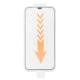 Чехол Apple iPhone 12, Case with Glass, Прозрачный
