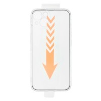Чехол Apple iPhone 15, Case with Glass, Прозрачный