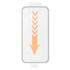 Чехол Apple iPhone 15, Case with Glass, Прозрачный
