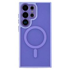 Чохол Samsung Galaxy S25, Matte Camera Lens, Elegant Purple, MagSafe, Фіолетовий