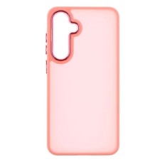 Чохол Samsung Galaxy S25 Plus, Space II Color Matte, Рожевий