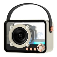 Колонка Bluetooth QD05 Retro Style, Бежевий