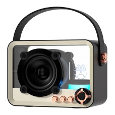 Колонка Bluetooth QD05 Retro Style, Чорний
