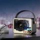 Колонка Bluetooth QD05 Retro Style, Чорний