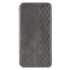 Чохол-книжка Motorola XT2521 Moto G15, GETMAN Cubic, Сірий