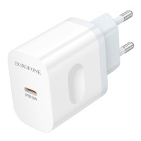 Сетевое зарядное устройство Borofone BA99A Breeze, Белый