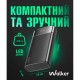 Повербанк (Power Bank) Walker WB-625, 20000 mAh, Чорний