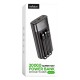 Повербанк (Power Bank) Walker WB-625, 20000 mAh, Чорний