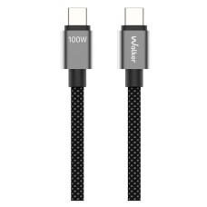 USB кабель Walker C985, Type-C, 1.5 м., Черный
