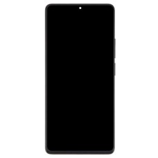 Дисплей Xiaomi Poco M6 Pro, з сенсором, з рамкою, OLED, Чорний