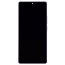 Дисплей Xiaomi Poco M6 Pro, з сенсором, з рамкою, OLED, Фіолетовий