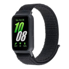 Ремінець Samsung Galaxy Fit 3, Nylon, Pure Black, Чорний
