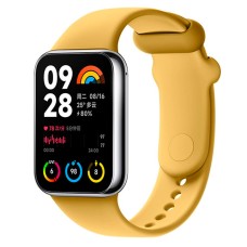 Ремінець Xiaomi Mi Band 8 Pro, Mi Band 9 Pro, Redmi Watch 4, Silicone Band, Жовтий
