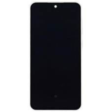 Дисплей Samsung Galaxy A36 5G, (Original), з сенсором, з рамкою, Білий