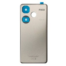 Задня кришка Xiaomi Poco F6, (High quality), Сірий