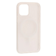 Чехол Apple iPhone 14, Air Beats Transparent, MagSafe, Белый