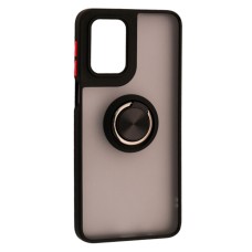 Чехол Motorola Moto G04, Moto G04s, XT2421-13 Moto E14, XT2423 Moto G24, Goospery Ring Case, Черный
