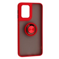 Чехол Motorola G55, Goospery Ring Case, Красный