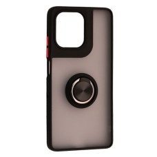 Чехол Motorola XT2437 Moto G75, Goospery Ring Case, Черный