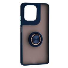 Чехол Motorola XT2437 Moto G75, Goospery Ring Case, Синий