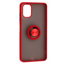Чехол Samsung A065 Galaxy A06, Goospery Ring Case, Красный