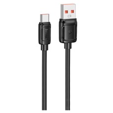 USB кабель Hoco X115 Surpass, Type-C, 1.0 м., Чорний