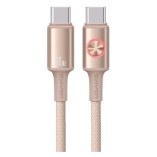 USB кабель Usams US-SJ752 Huan, Type-C, 1.2 м., Золотий