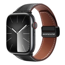 Ремінець Apple Watch 42, Watch 44, Dux Ducis Genuine, Чорний