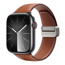 Ремінець Apple Watch 42, Watch 44, Dux Ducis Genuine, Коричневий