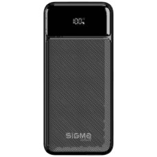 Павербанк (Power Bank) Sigma mobile X-Power SI20A4QL, 20000 mAh, Черный