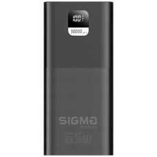 Павербанк (Power Bank) Sigma mobile X-Power SI30A6QLX, 30000 mAh, Черный