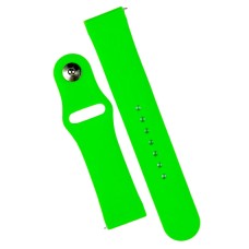 Ремінець універсальний, Silicone, Bright Green, Зелений