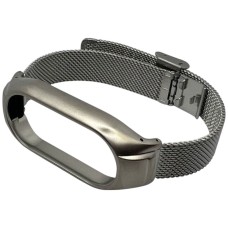 Ремінець Xiaomi Mi Band 8, Mi Band 9, BeCover Metal, Срібний