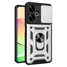 Чохол Xiaomi Pocophone M6, Redmi 13, Armor Guard Shield, Срібний