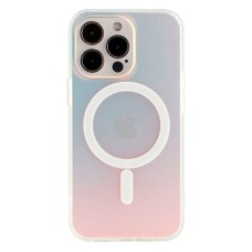 Чохол Apple iPhone 15 Pro, IMD Gradient, MagSafe, Прозорий
