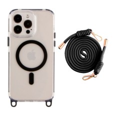 Чохол Apple iPhone 13 Pro Max, Lanyard, MagSafe, Чорний