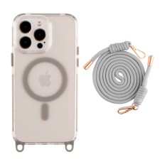 Чохол Apple iPhone 13 Pro Max, Lanyard, Titanium Grey, MagSafe, Сірий