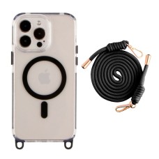 Чохол Apple iPhone 13 Pro, Lanyard, MagSafe, Чорний
