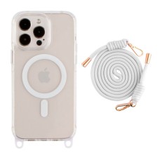 Чохол Apple iPhone 14 Pro Max, Lanyard, MagSafe, Білий