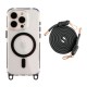 Чехол Apple iPhone 15 Pro, Lanyard, MagSafe, Черный