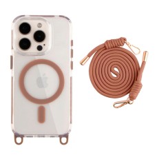 Чохол Apple iPhone 15 Pro, Lanyard, Desert Gold, MagSafe, Золотий